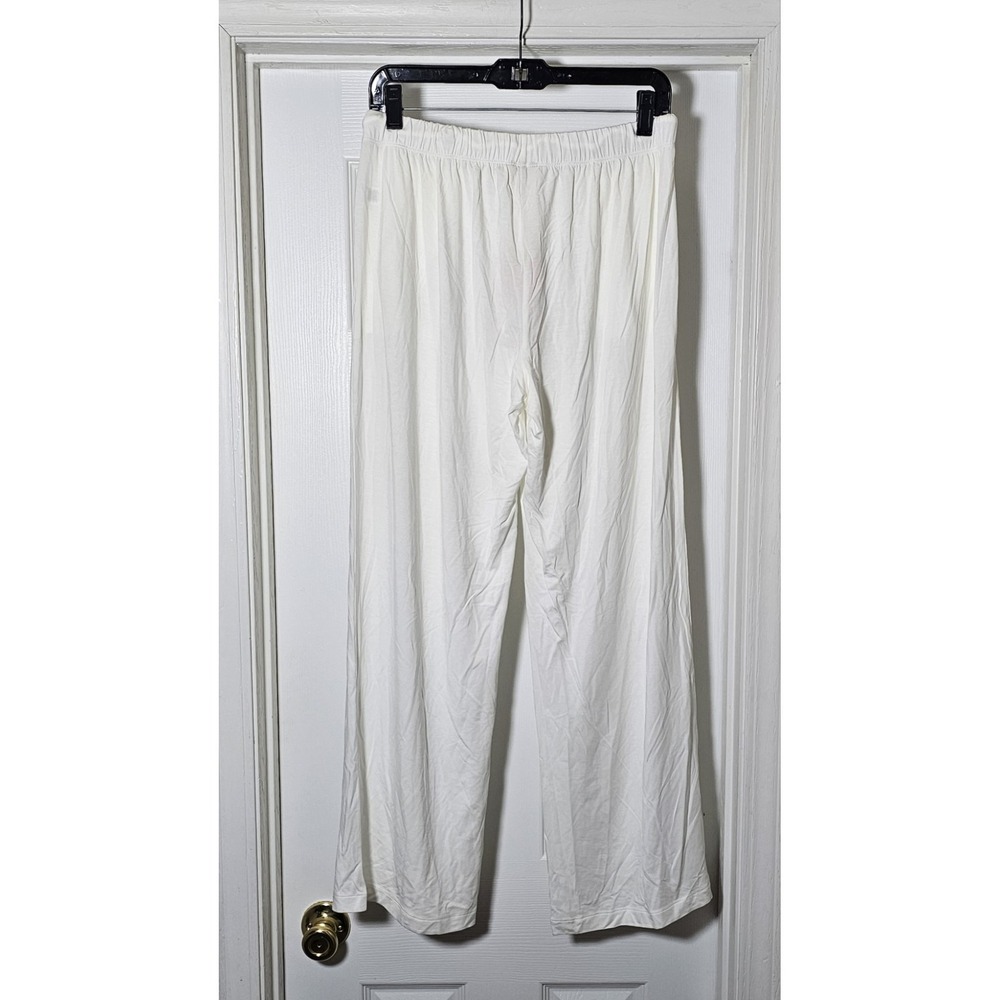 Eberjey Women's Gisele Separate PJ Pant Size Medium Ivory Modal Pant Only - Picture 2 of 5